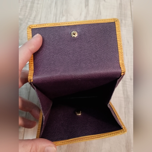 Auth Louis Vuitton Epi Porte Monnaie Billets Cartes Credit Yellow - Picture 5 of 10